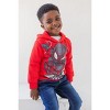 Marvel Fleece Raglan Pullover Hoodie and Jogger Pants Outfit Set - 2 of 4