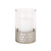 Melrose Honeycomb Glass Candle Holder (Set of 2) - 2 of 2