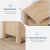 63'' TV Stand for TVs up to 70'', Farmhouse Entertainment Center with 4 Door and Open Shelves, Wooden Media Console for Living Room, Bedroom - 4 of 4