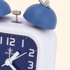 REGALWOVEN Analog Battery Powered Metal Alarm Alarm Clock 3.5"L x 2.2"W x 5.5"H 1 Pc - 3 of 4