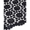 INSPIRE CHIC Floral Cotton Crochet Mantilla Little Shawl Cape Head Covering Veil Scarves 1Pc - 4 of 4