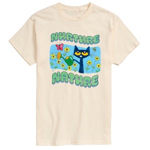 Men's - Pete the Cat - Nurture Nature Short Sleeve Graphic T-Shirt - 1 of 3