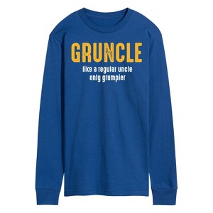 Men's - Instant Message - Gruncle Long Sleeve Graphic T-Shirt - 1 of 4