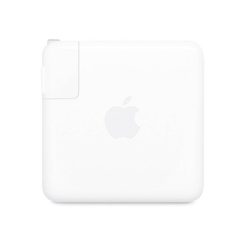 White 85-watt charger with T-port for the Macbook Pro (15 inches)