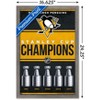 Trends International NHL Pittsburgh Penguins - Champions 23 Framed Wall Poster Prints - 3 of 4