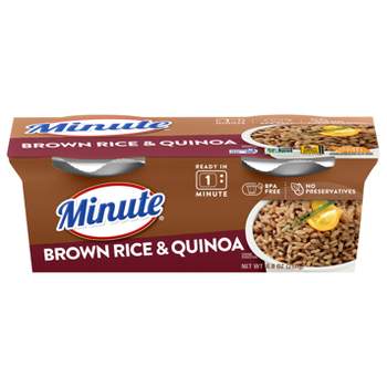 Minute Rice Gluten Free to Serve Brown Rice & Quinoa Cups -2ct