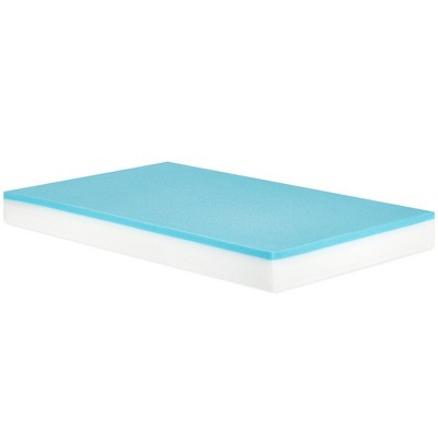 Slate Orange Medium Orthopedic Outdoor Pet Mattress with Bumper