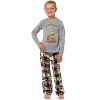 Seven Times Six Dr Seuss The Grinch Who Stole Christmas White Buffalo Plaid Matching Family Pajama Set Multicoloured - 2 of 4