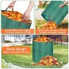 Yard Waste Bags, 3 Packs 72 Gallons Reusable Lawn and Leaf Garden Bags for Debris Leaves Grass - 3 of 4