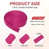 Unique Bargains Double-Fold Satin DIY Crafts Sewing Continuous Binding Tape - 2 of 4