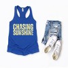 Simply Sage Market Chasing Sunshine Block Distressed Racerback Tank - 4 of 4