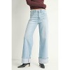 Women's Kristi Spring Cuffed Palazzo - JUST BLACK DENIM - 4 of 4