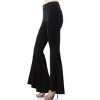 Women's Fallon Fit And Flare Pant With Slit - ariella - 3 of 4