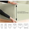 Extra Deep Pocket 4 Piece Sheet Set - Soft Bed Sheets, Fits 18"-24" Mattresses - CGK Linens - 3 of 4