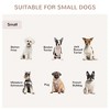 Gulches Dog Crate End Table with Triple Doors, Wooden Dog Crate Furniture Indoor Use, Puppy Crate with and Steel Tubes, for Small Dogs, White - 2 of 4