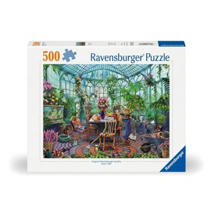 Ravensburger Greenhouse Mornings Jigsaw Puzzle - 500pc - 1 of 4