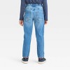 Boys' Super Stretch Relaxed Tapered Pull-On Pants - Cat & Jack™ Medium Wash 7 - 2 of 3
