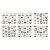 Wrapables 150+ Black Necklaces Water Slide Nail Art (6 sheets/Over 150 decals) - 4 of 4