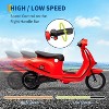 Kids Motorcycle 24V 350W Electric Ride-On, 14MPH Max, Waterproof Design, LED Lights & Rear Brake - Motorbike for Ages 8-14 - 4 of 4