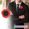Unique Bargains Wedding Camellia Flower Groom Boutonnieres Lapel Pins for Men 1 Pc - 4 of 4