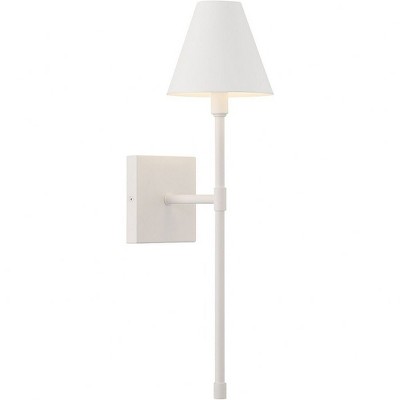 Savoy House Jefferson 1 - Light Wall Light in  Bisque White