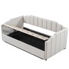 YOOCOZZ Modern Wood Upholstered Daybed with Big Underneath Storage Space - 3 of 4