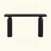 KIGFTSOD Chic, Elegant and Luxurious Acacia Veneer Console Table,Suitable for Entryway, Hallway, Living Room, Foyer, Corridor - 3 of 4