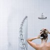 Curved Wall Mountable Shower Rod Chrome - Bath Bliss - image 3 of 3
