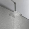 SEVOBAL Shower Faucets, Oversized Rainfall and Handheld Shower System with Full Coverage Design for Modern Bathroom, Silver, 17.3"*14.2"*7.1" - 2 of 4