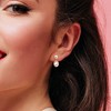 EVERLY JEWELRY | Sterling Silver 5.5-8.5mm Pink Cultured Freshwater Pearl Pendant with Chain and Drop Earring 2-Piece Set, 18-inch - 4 of 4