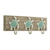 Cheung's Coralia Sea Turtle Coat Hanger 3 Hook - 2 of 4