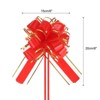 Unique Bargains Gift Wrapping Christmas Wedding Car Large Pull Bow 10 Pcs - 2 of 4