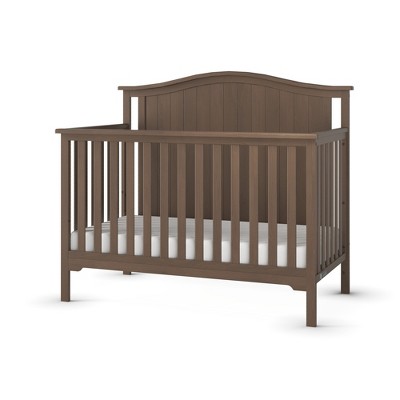 Child Craft Hampton Arch 4-in-1 Convertible Crib, Converts to Day Bed, Toddler Bed and Full Size Bed, 3 Mattress Positions, Baby Safe Finish