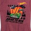 Women's - Hot Wheels - Valentine's Drive to Win Short Sleeve Graphic T-Shirt - 2 of 4
