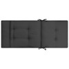 vidaXL Garden Chair Cushions 2 pcs Anthracite 47.2"x19.7"x2" - 4 of 4
