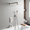 PROOX 2-Handle 3-Spray Wall Mount Tub and Shower Faucet with Handheld Shower Head - 2 of 4