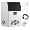 Acekool 100Lbs/24H Commercial Ice Maker - Stainless Steel, 33Lbs Storage, Dual Water Inlets - 2 of 4