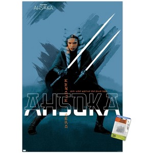 Trends International Star Wars: Ahsoka - Blue Unframed Wall Poster Prints - 1 of 4