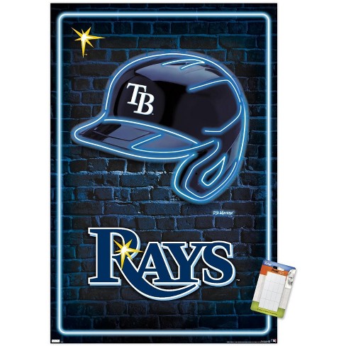 MLB Tampa Bay Rays - Logo 16 Wall Poster, 22.375 x 34