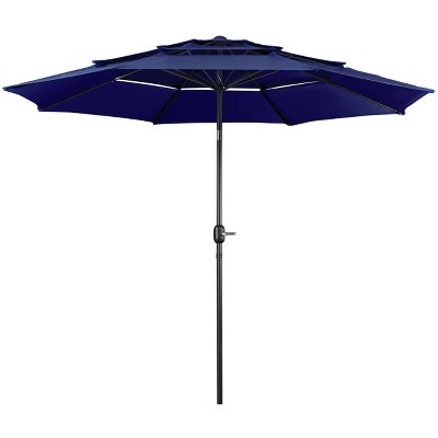 Yaheetech 10ft Patio Umbrella with 8 Sturdy Ribs for Outdoor