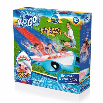 H2OGO! 16' Blue and Red Shark Water Slide