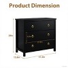 3/6/7-Drawer Dresser - Wide Wood Storage Chest for Bedroom, Nursery & Living Room - 2 of 4