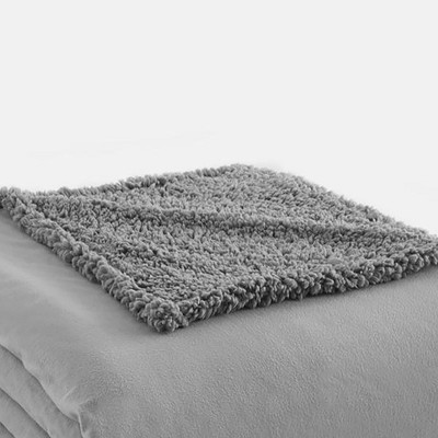 Luxurious Sherpa-Fleece Reversible Chicago Bears Blanket - Full/Queen