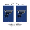 Evergreen NHL St Louis Blues Applique House Flag 28 x 44 Inches Outdoor Decor for Homes and Gardens - image 4 of 4