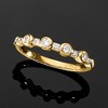 Ross-Simons 0.25 ct. t.w. Bezel-Set Lab-Grown Diamond Ring in 18kt Gold Over Sterling - 4 of 4