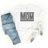 Simply Sage Market Women's Mom Checkered Box Short Sleeve Graphic Tee - 2 of 2