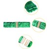 INSPIRE CHIC Women's Shinny Wide Waist Belts Interlock Buckles Sequins Decor Stretchy Belts 2 Pcs 23.62" - 2 of 4