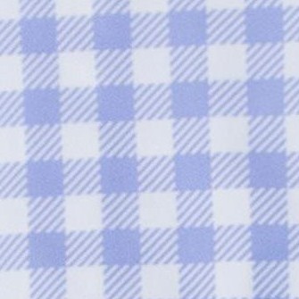 periwinkle blue gingham
