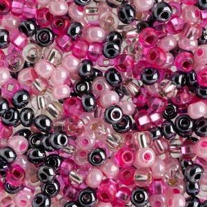 John Bead Czech Glass Seed Beads 6/0 (100g) Hawaii Mix Beads for DIY Art Crafts Jewelry Bracelets Necklaces Earrings Making - 1 of 4