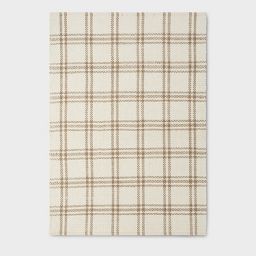 Cottonwood Handwoven Plaid Wool/Cotton Area Rug - Threshold™ designed with Studio McGee